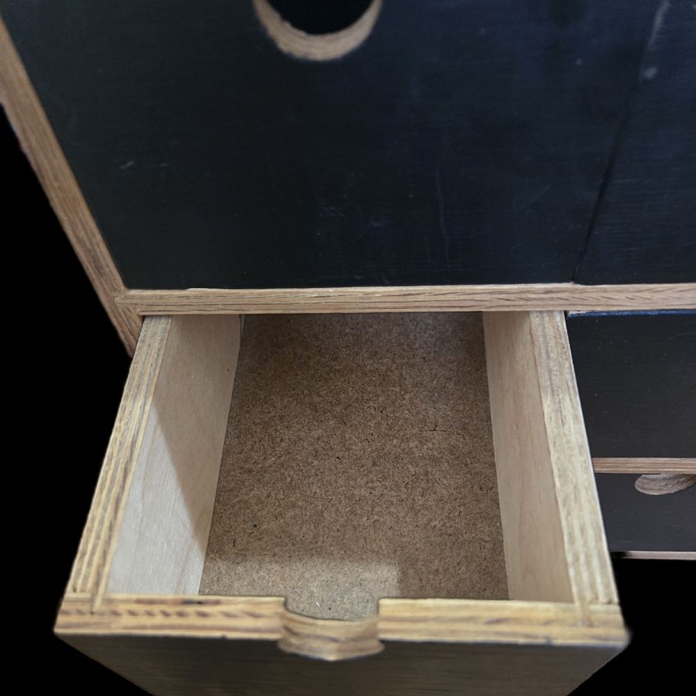 Chalk-Painted Craft Storage Box - Picture 4 of 4